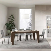 Tavolo allungabile 160/264x90 cm Naxy Premium colore noce