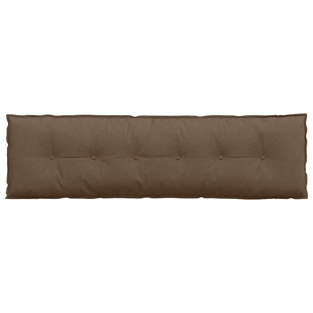 Cuscino per Schiena Marrone 180 x 19 x 50 cm Tessuto 42014920