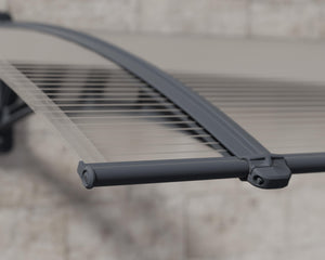 Pensilina Da Esterno  137X86X30 cm  Trasparente Canopia Neo