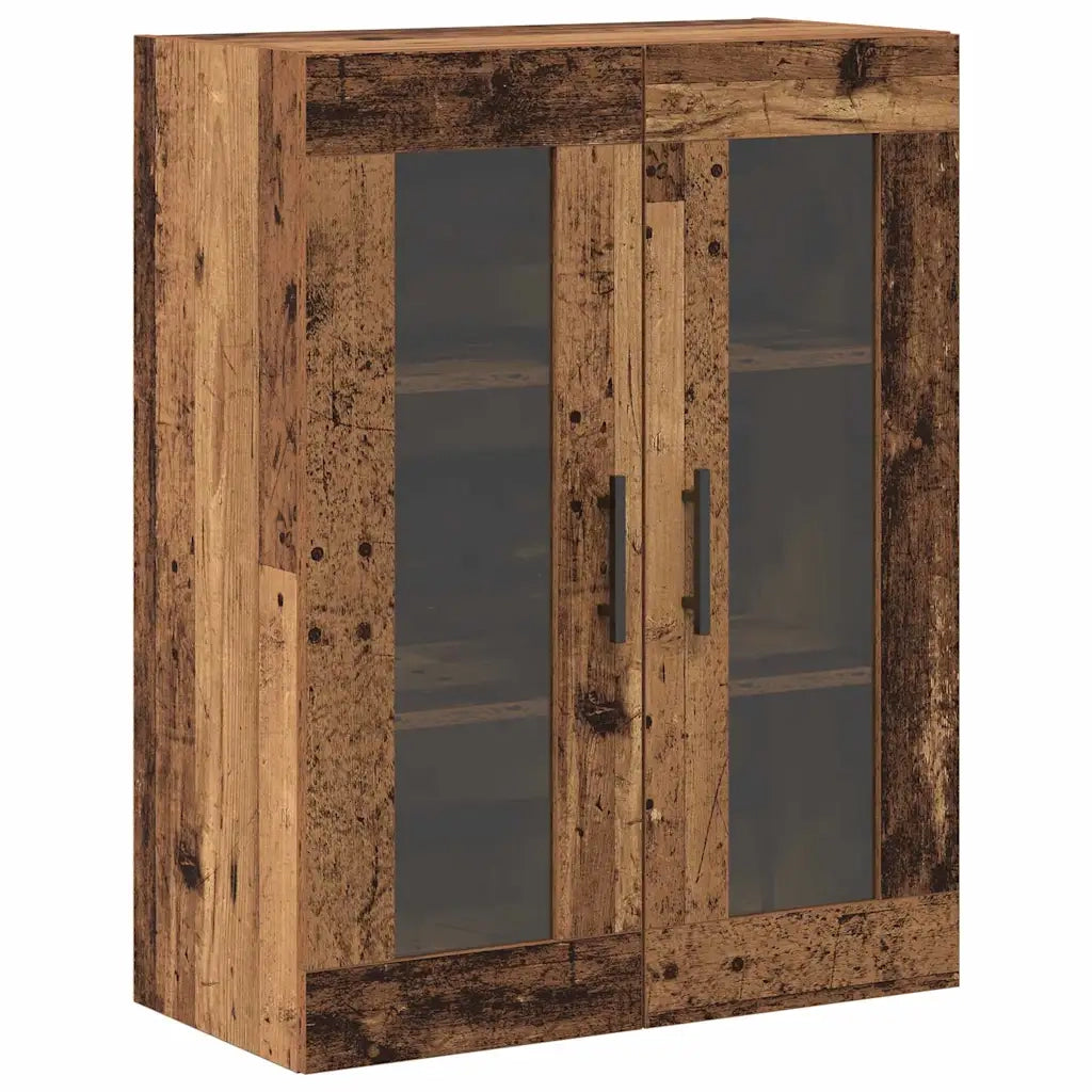 Credenza 2 pcs Legno vecchio Legno multistrato