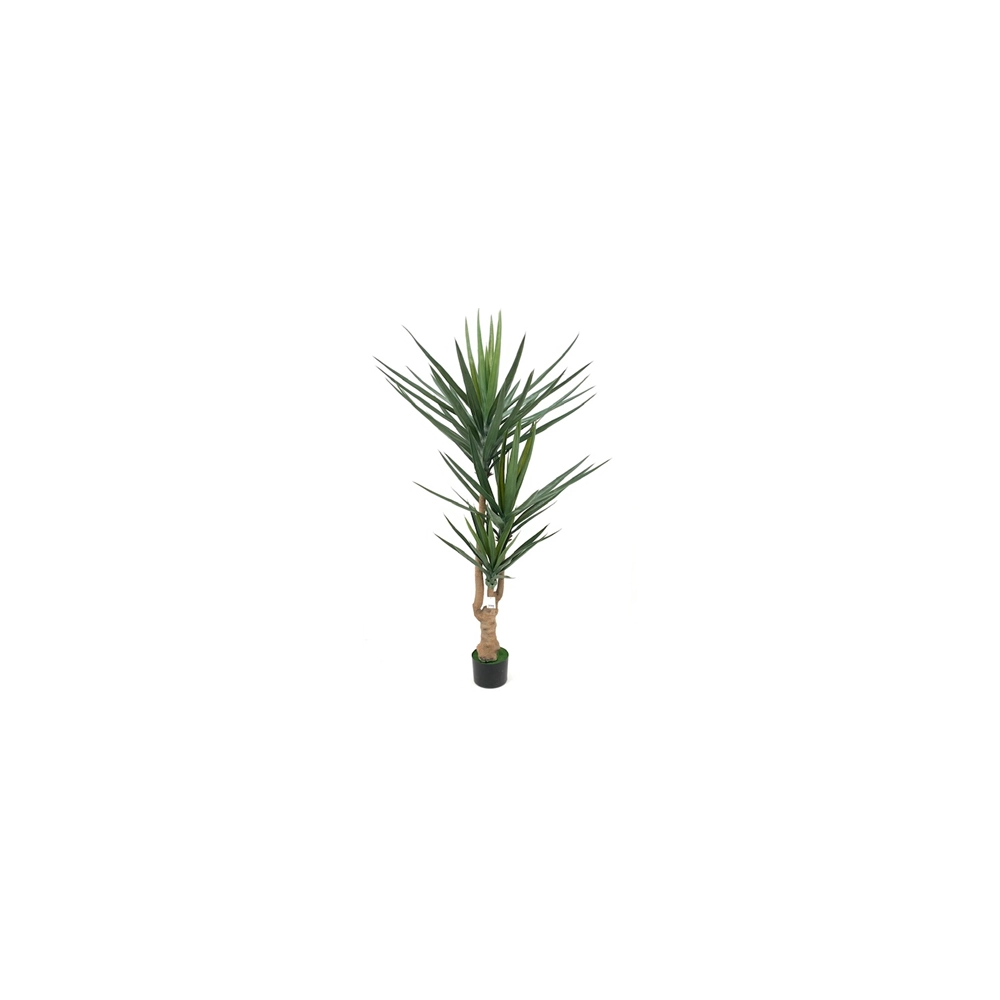 Pianta artificiale Yucca 180h 79 foglie con vaso