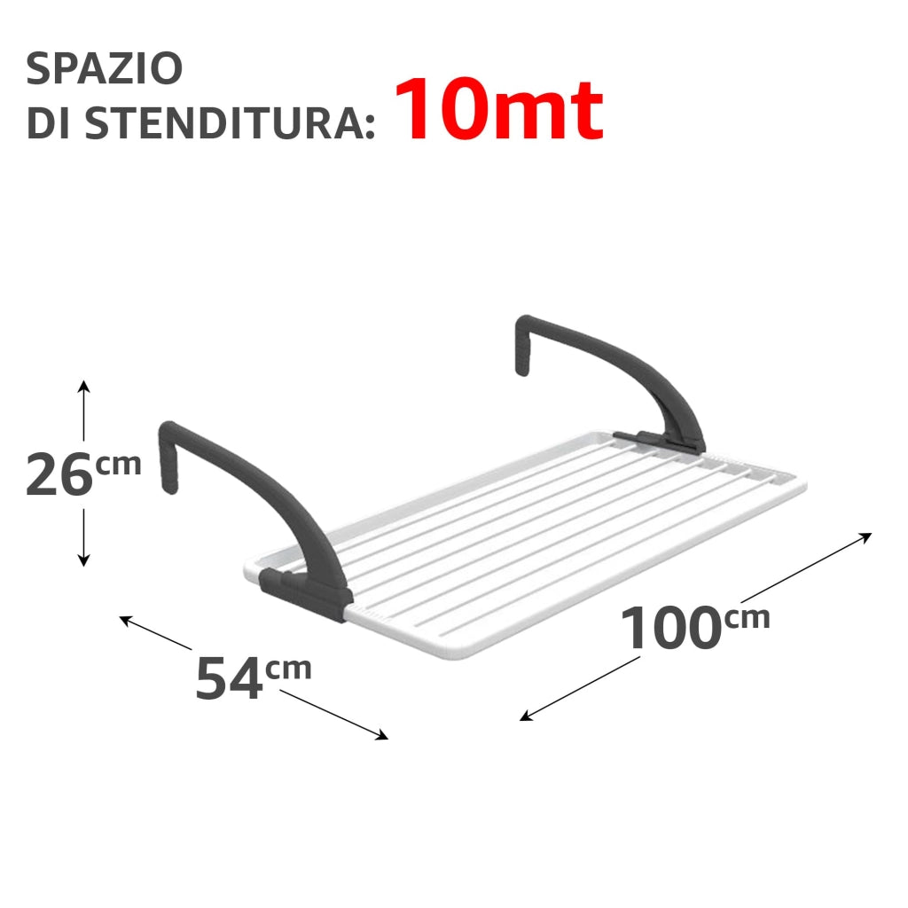Stendino Ghibli Gimi Resina 10 m