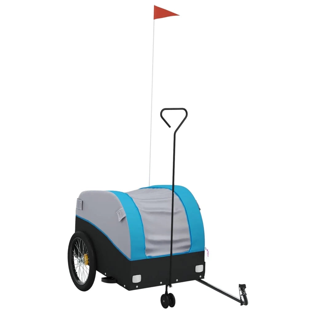 Rimorchio per trasporto biciclette 45 kg ferro blu 02_0044108