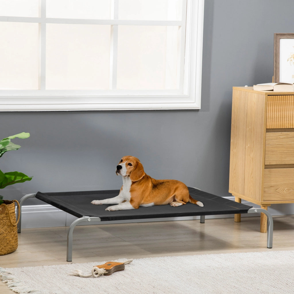 Letto per cani e gatti XL ¨C zephmum ¨C 110x75x20 cm nero tessuto