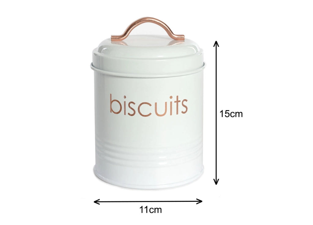 Barattolo Contenitore Ermetico Scatola Alimenti Cucina Con Coperchio Copper - Barattolo - Biscotti