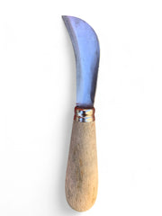 RONCOLA RONCA RONCOLINA COLTELLO MANICO LEGNO SECONDA MISURA 15 CM MADE IN ITALY