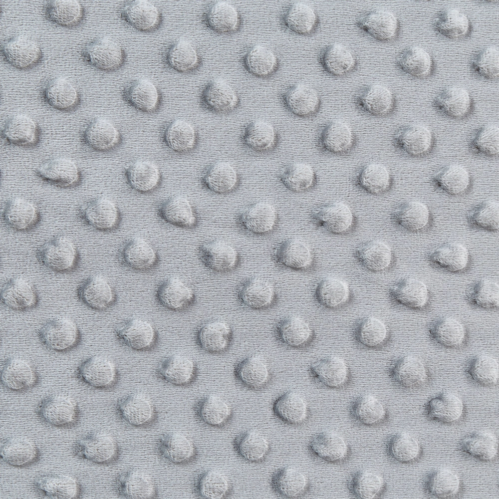 Copripiumino per coperta ponderata Grigia Tessuto poliestere 135 x 200 cm Motivo a pois Design moderno Tessile camera da letto