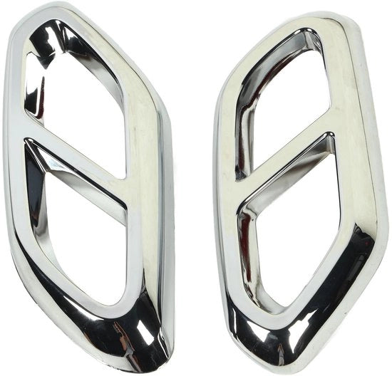 Protezione della Scatola di Scarico - Copertura della Scatola di Scarico - Materiale ABS - Installazione Facile - Adattamento Perfetto - Per CLS-Klasse X254 Linea AMG - Protezione della Scatola di Scarico
