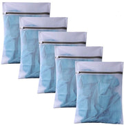 Set di Waszak delicati per tessuti delicati Waszak con chiusura velcro per lavatrice Magliette con maglie fini per lingerie Tessuti delicati Ideali per reggiseni calze magliette ecc. 5 pezzi 40 cm x 50 cm