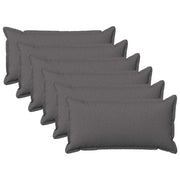 Cuscino con cuscino HOUTEN 6 pz Grigio Chiaro Lino 933803