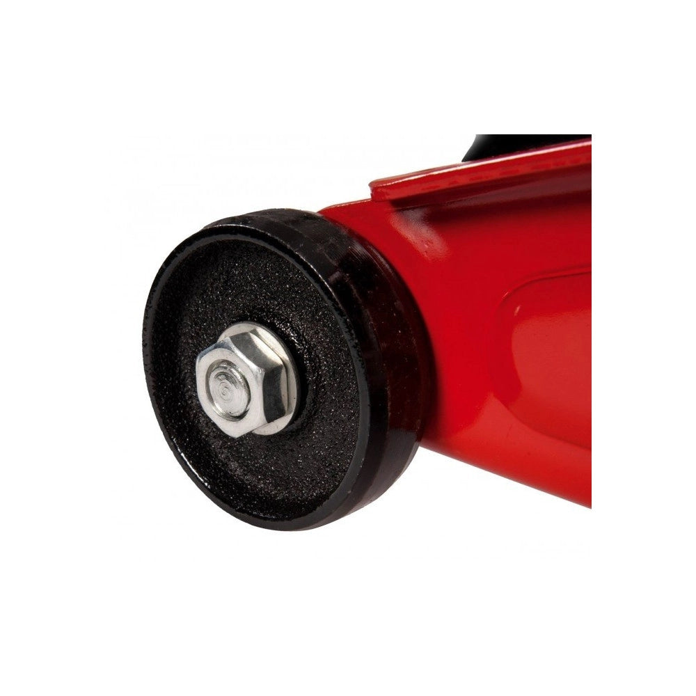 Trade Shop - Cric Auto 2t Sollevatore Idraulico A Carrello Cricco Idraulico Meccanica -