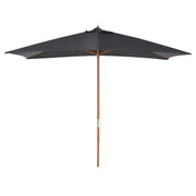 Parasol Rettangolare ¨C zephmum ¨C Grigio 300x200x250 cm