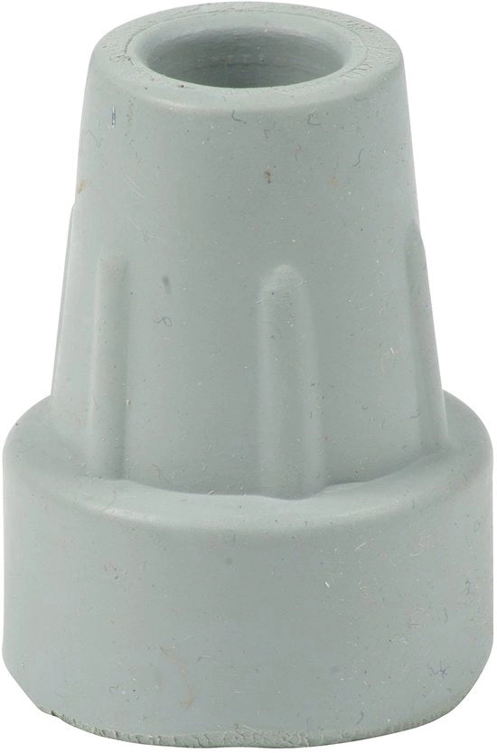 Ferrule in gomma 16mm - 10 pezzi - Z-Type - Rinforzato con anello metallico - Adatto per bastoni da passeggio - Grigio - Piastra di sostegno