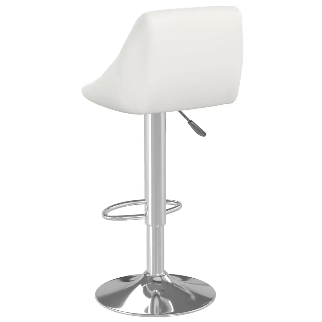 Sgabello da Bar Bianco in Similpelle cod mxl 70644