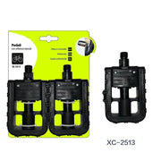 Trade Shop - Coppia Di Pedali Bicicletta Con Riflettori Laterali Attacco Universale Xc-2513 -