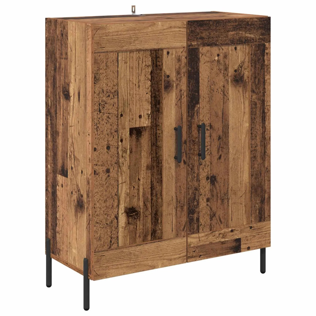 Credenza-Buffet-Armadio da cucina Legno vecchio 69,5 x 34 x 180 cm Legno multistrato 630673