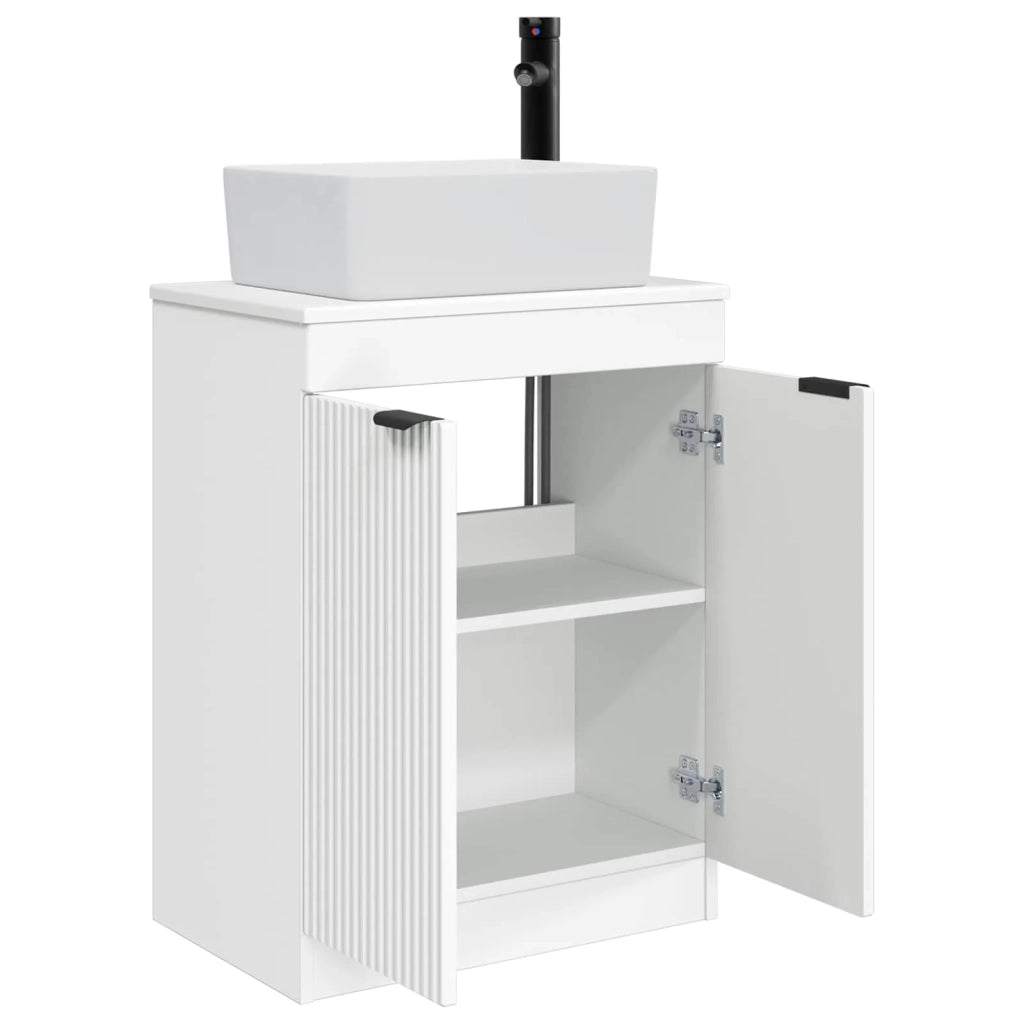 Mobile da bagno con lavabo Bianco 54 x 35 x 83 cm 890158