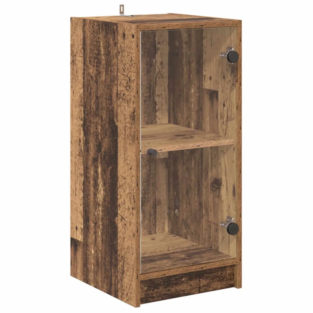 Credenza | Madia | Buffet da pranzo | Armadio da pranzo Legno vecchio 35 x 37 x 76 cm Legno multistrato