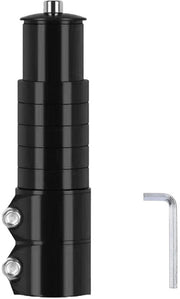Altezza Regolabile per Accessori - Leggero - Resistente al Colpo - Nero - 13,7 x 2,8 cm