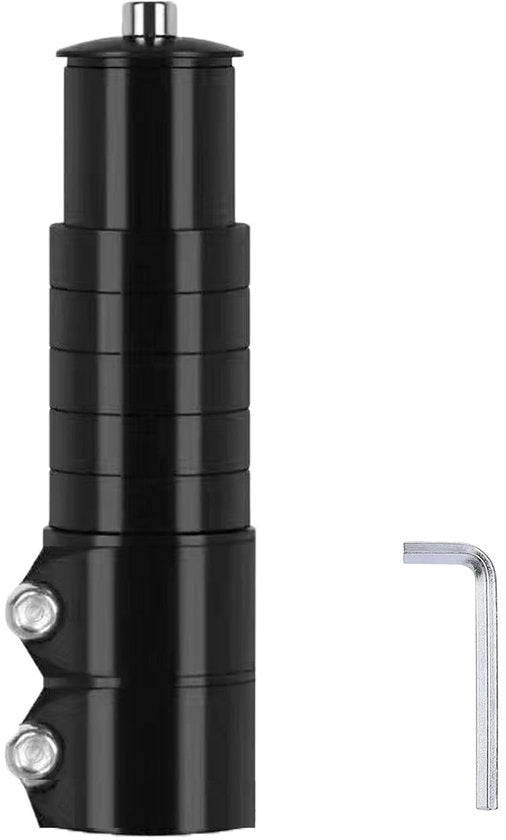 Altezza Regolabile per Accessori - Leggero - Resistente al Colpo - Nero - 13,7 x 2,8 cm