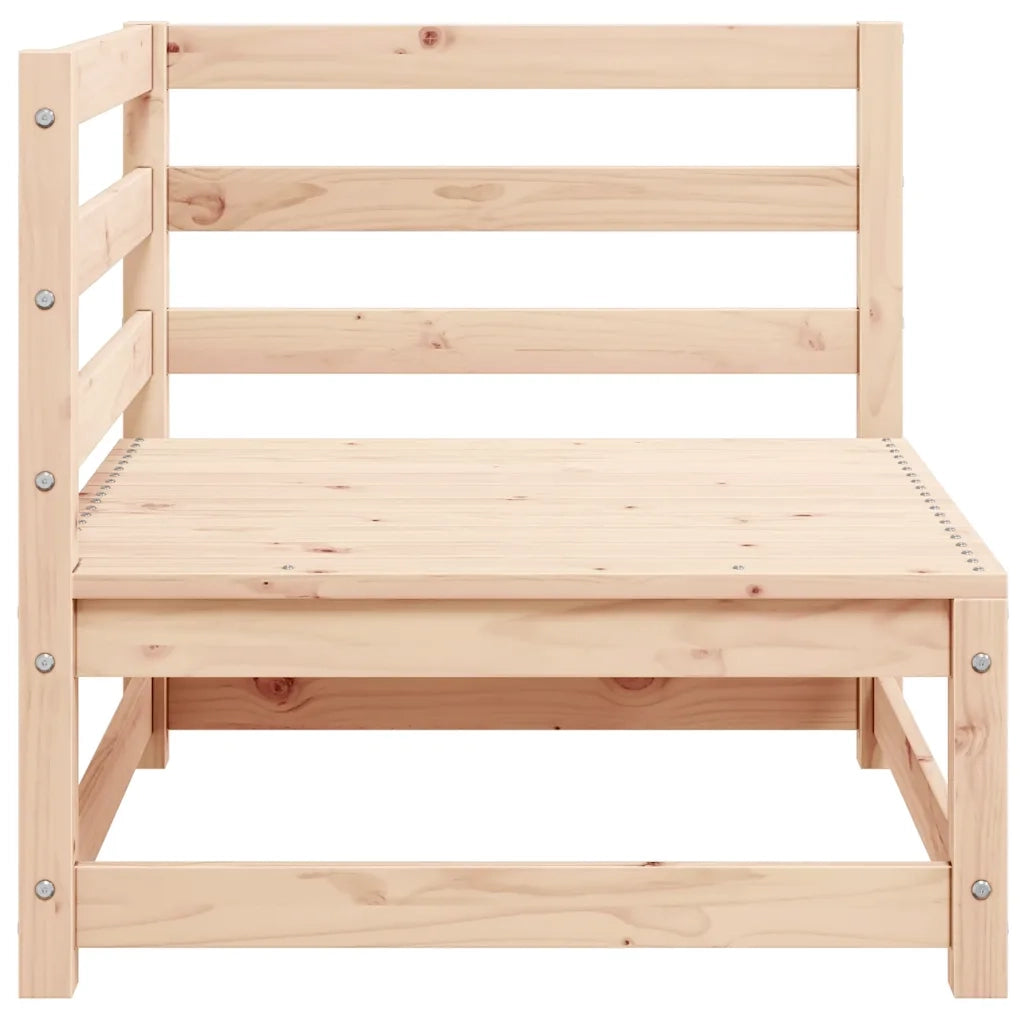 Divani ad Angolo da Giardino 2 pz con Cuscini in Legno di Pino 807289