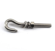 Set di Orecchioni M5 - Rvs - 16 pezzi - Maniglia a vite - Adatto per Interno e Esterno - Facile da utilizzare