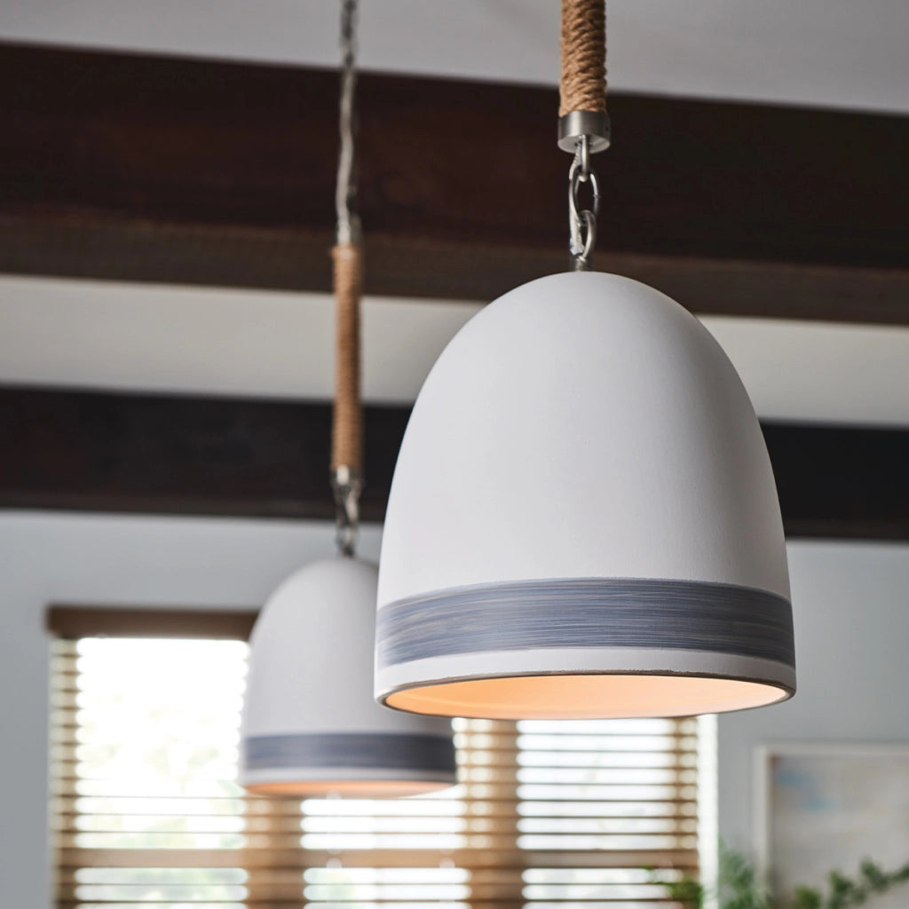 Lampada a sospensione Hinkley Nash ceramica E27 Ø25