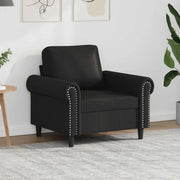 Poltrona Nera 60 cm in Similpellecod mxl 107238