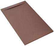Piatto Doccia in Pietra 80x110 cm Bonussi Ardesia Calcutta Marrone