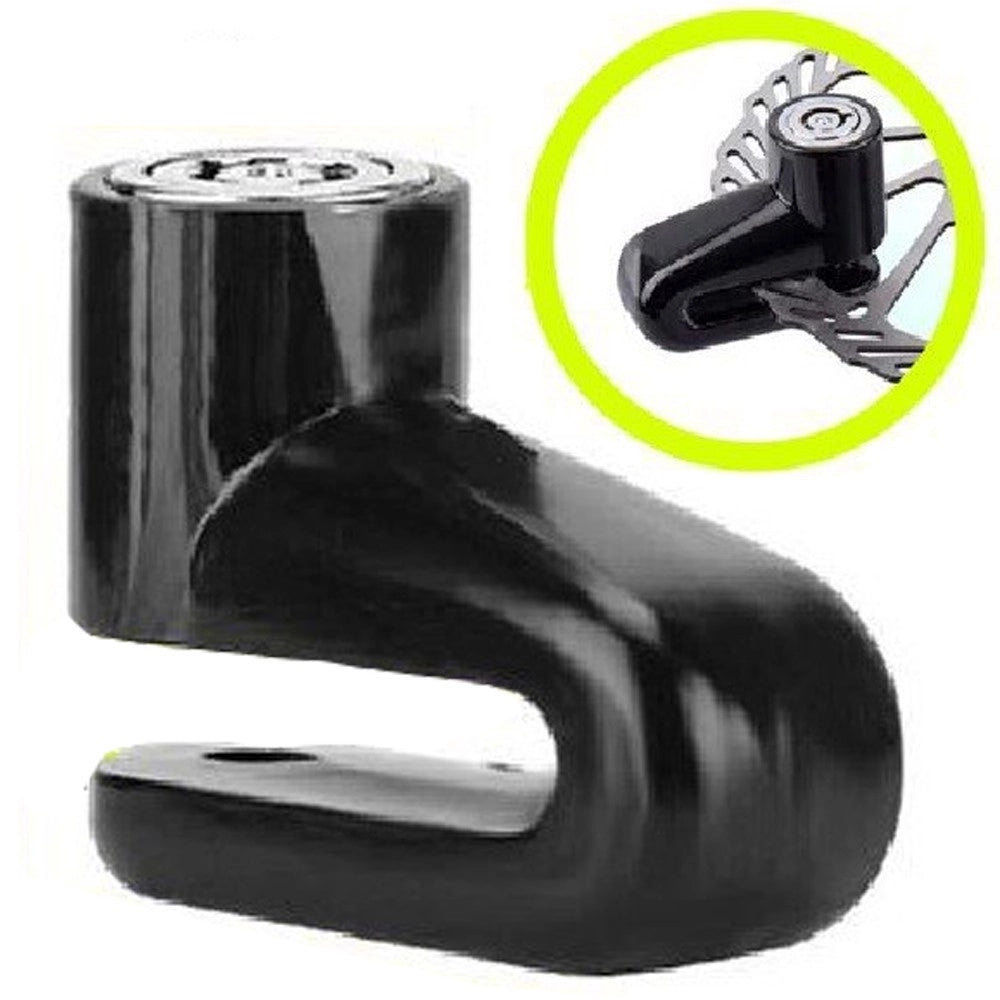 Trade Shop - Lucchetto Blocco Per Freno A Disco Antifurto Per Moto Bicicletta Chiavi Xc-2541 -