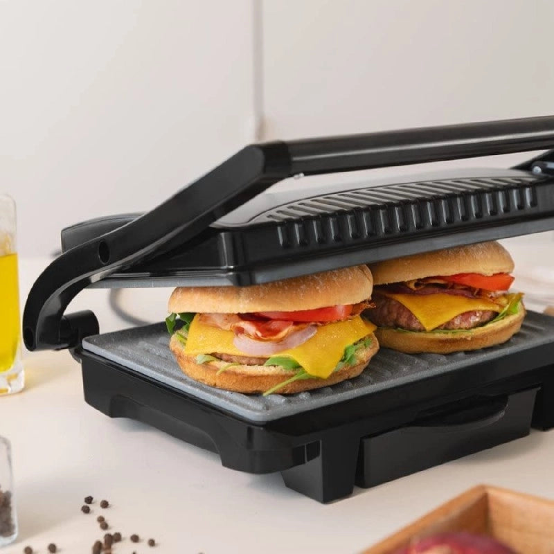 CECOTEC 03000 - Griglia elettrica Rock'nGrill Dark 1000