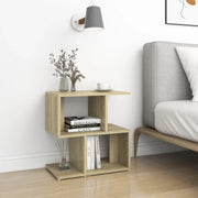 Comodino Rovere Sonoma 50x30x51,5 cm in Legno Multistrato 806370