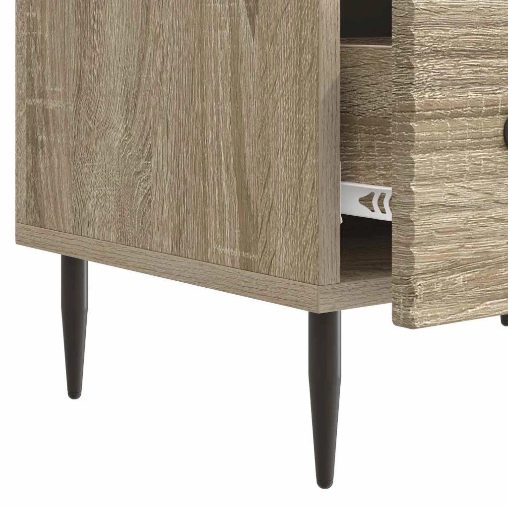 Mobile TV Rovere Sonoma 147 x 34,5 x 30 cm Legno ingegnerizzato 894937