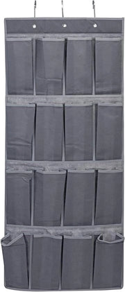 Ospite da parete con cassetti per armadio - Sistema di archiviazione pieghevole grigio (45 x 110 cm, 16 cassetti)