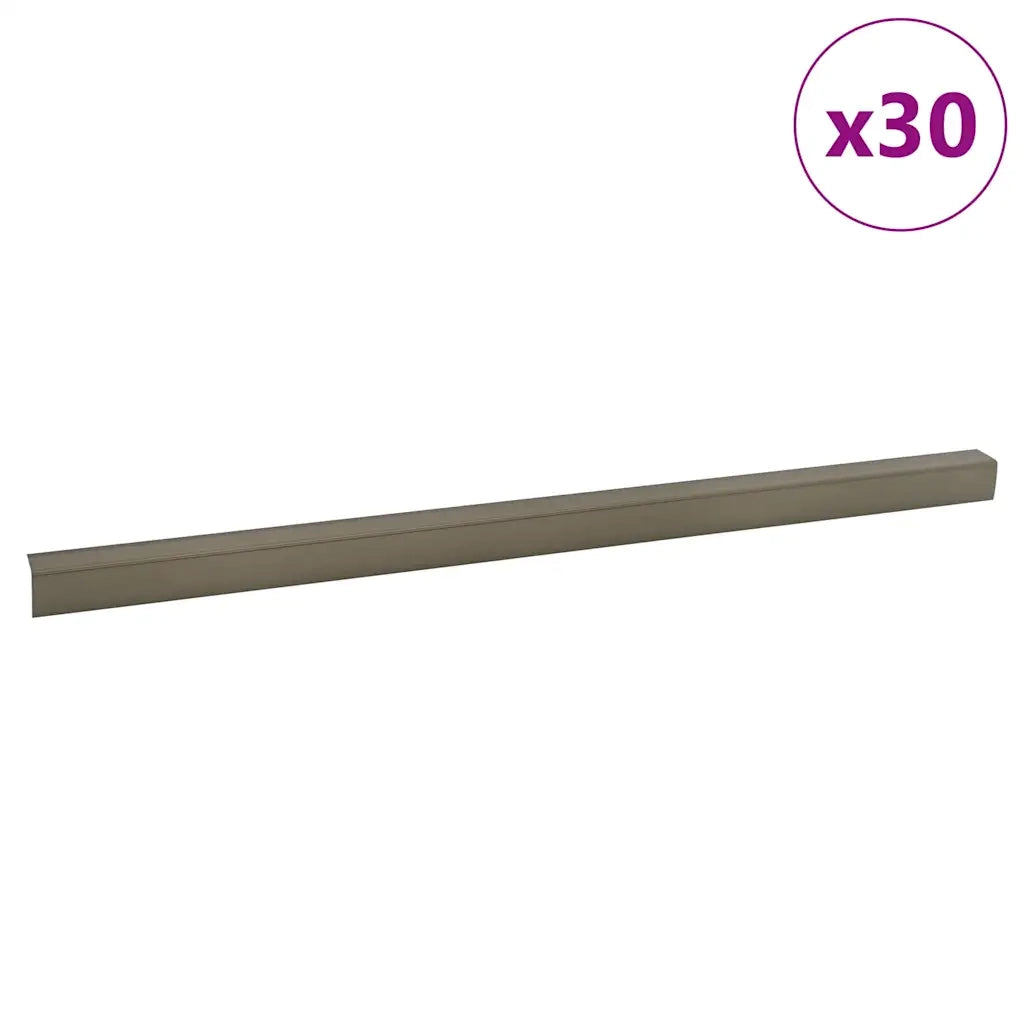 Paragradini 30 pz Champagne 67 x 3 x 2 cm Alluminio CFW7562943
