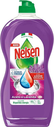 SET 12 NELSEN DETERSIVO PER PIATTI DA 850ML ALLA LAVANDA