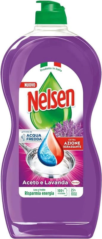 SET 12 NELSEN DETERSIVO PER PIATTI DA 850ML ALLA LAVANDA