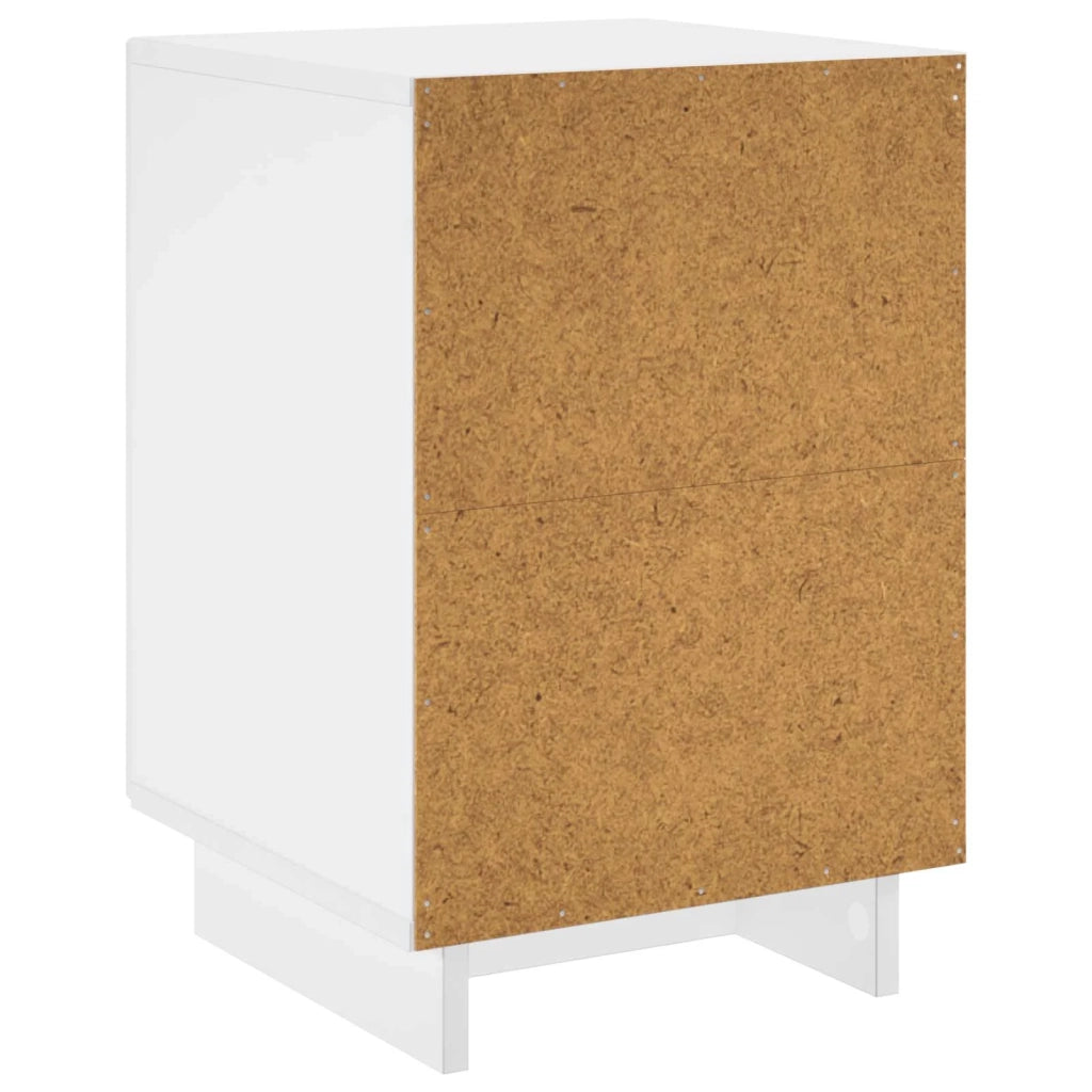 Armadio da Notte Bianco 33,5 x 34,5 x 50 cm 8011405