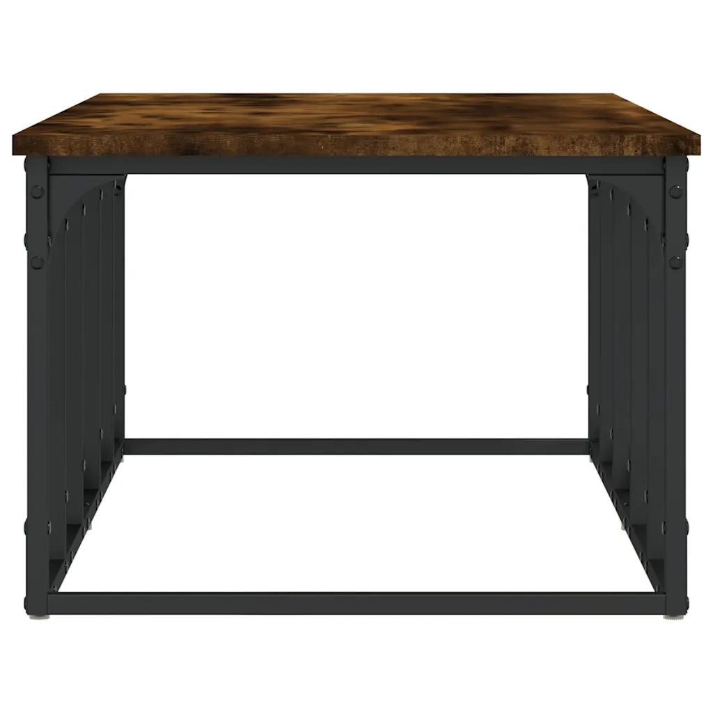 Tavolino da salotto | Tavolino da caff¨¨ | Tavolino da Soggiorno Rovere Fumo 100x50x35,5cm Legno Multistrato