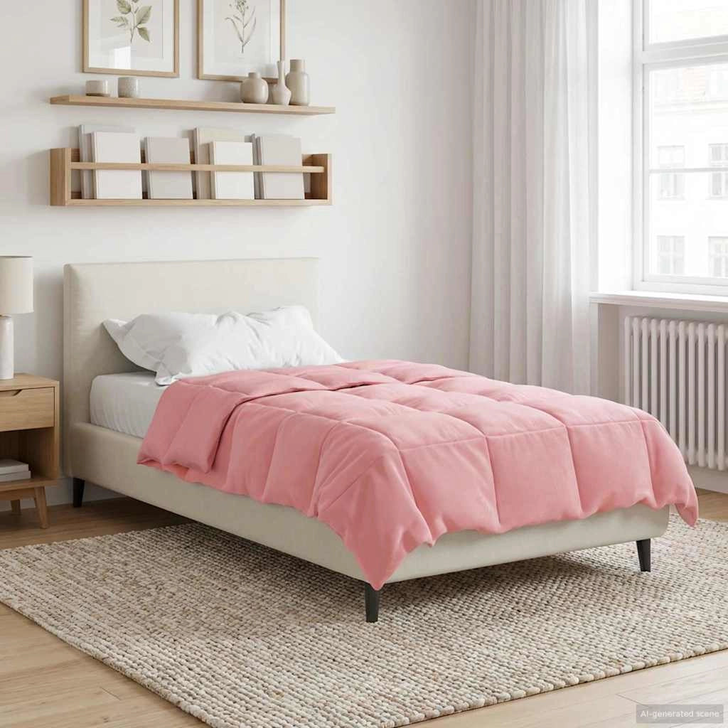 Duvet Invernale 155 x 220 cm Inverno Rosa Traspirante 42026116