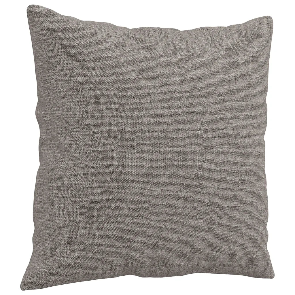 Divano a 3 Posti con Cuscini-Sofa 3 Posti con Cuscini Tortora 180 cm in Tessuto 563767