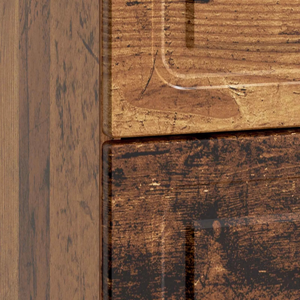 Comodino | Armadio da Notte | Mobiletto da notte con cassetto Legno antico 43 x 41 x 63,5 cm