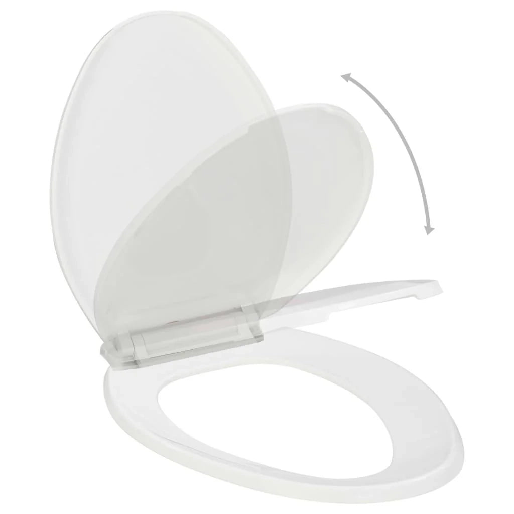 Sedile WC con chiusura ammortizzata e sgancio rapido bianco 02_0002910