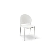 PAZZO DESIGN Sedia Stefania set da 4 sedie bianco in Polipropilene