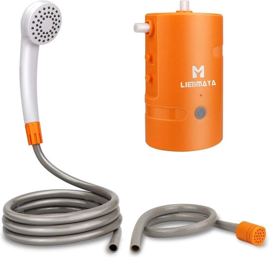 Douchetta esterna - Viaggi - Spingente USB ricaricabile - 4400 mAh - Campeggio - IPX7