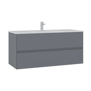 Mobile lavabo "Nest 121 v2" - 121 x 51 x 55 cm - Grigio opaco