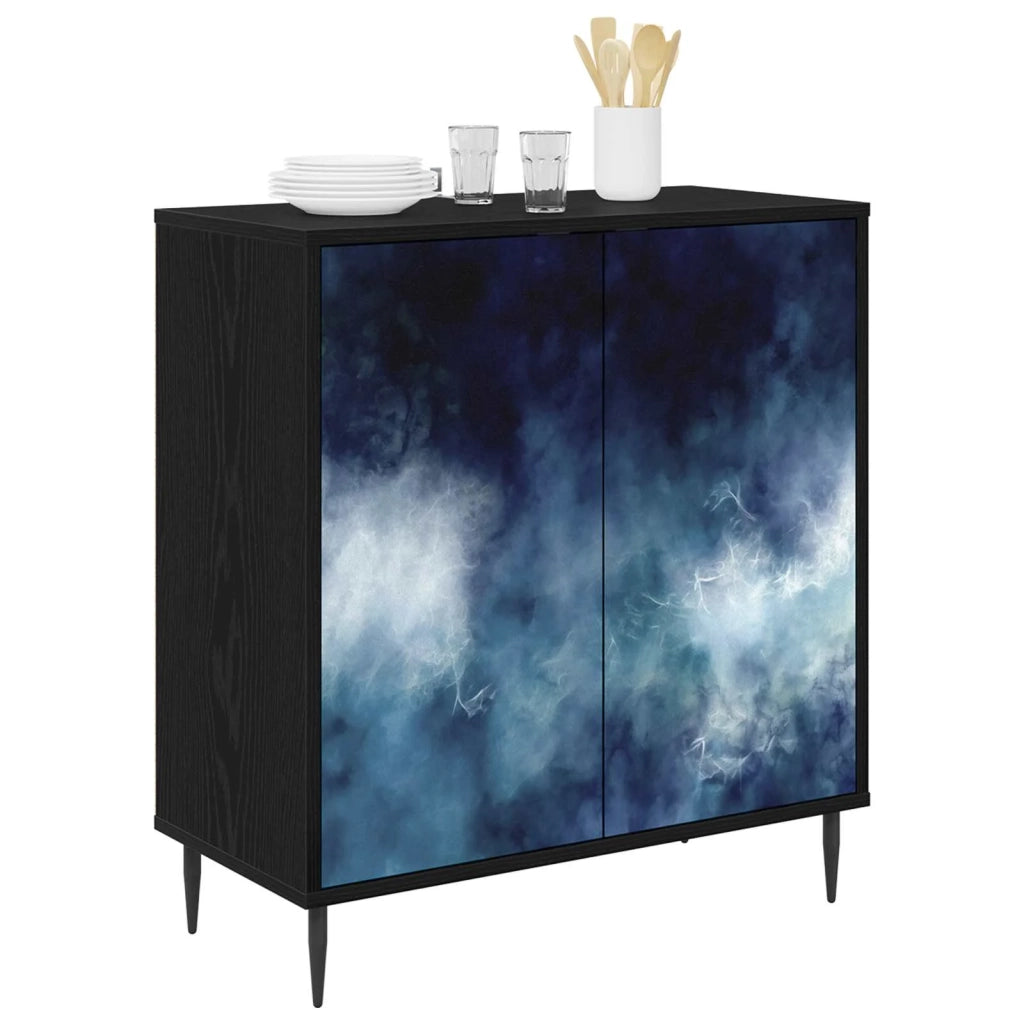 Credenza RAALTE Rovere Nero 69 x 33 x 76 cm 8006932