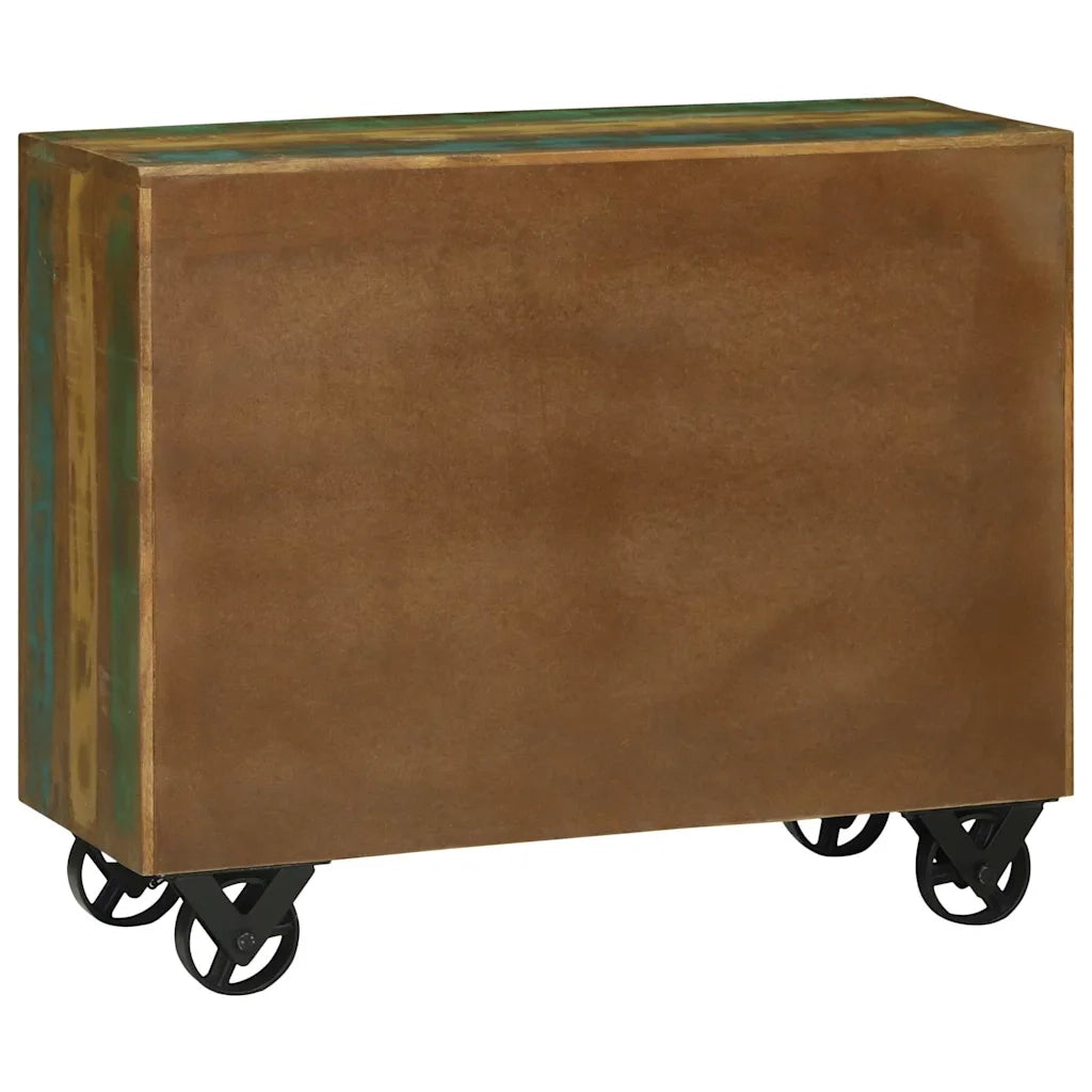 Credenza Marrone 80 x 30 x 65 cm Legno massello di recupero 358878
