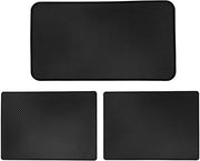 Pacchetto con 3 mattonelle antiscivolo per abbagliatore, adesivi autoadesivi per auto, mattonelle antiscivolo per auto, telefoni cellulari, occhiali da sole, chiavi (27 x 15 cm, 18 x 13 cm)