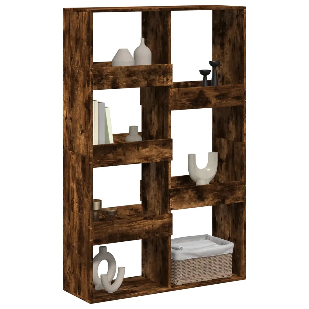 vidaXL Divisorio Rovere Fumo 100x33x155,5 cm in Truciolato